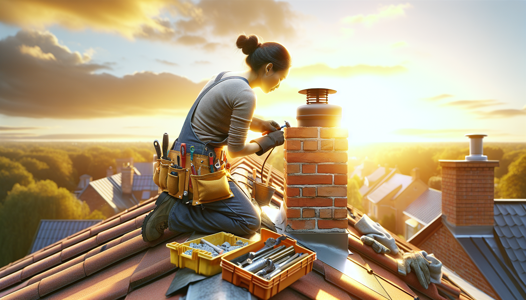 Chimney Cap and Crown Care in North Miami