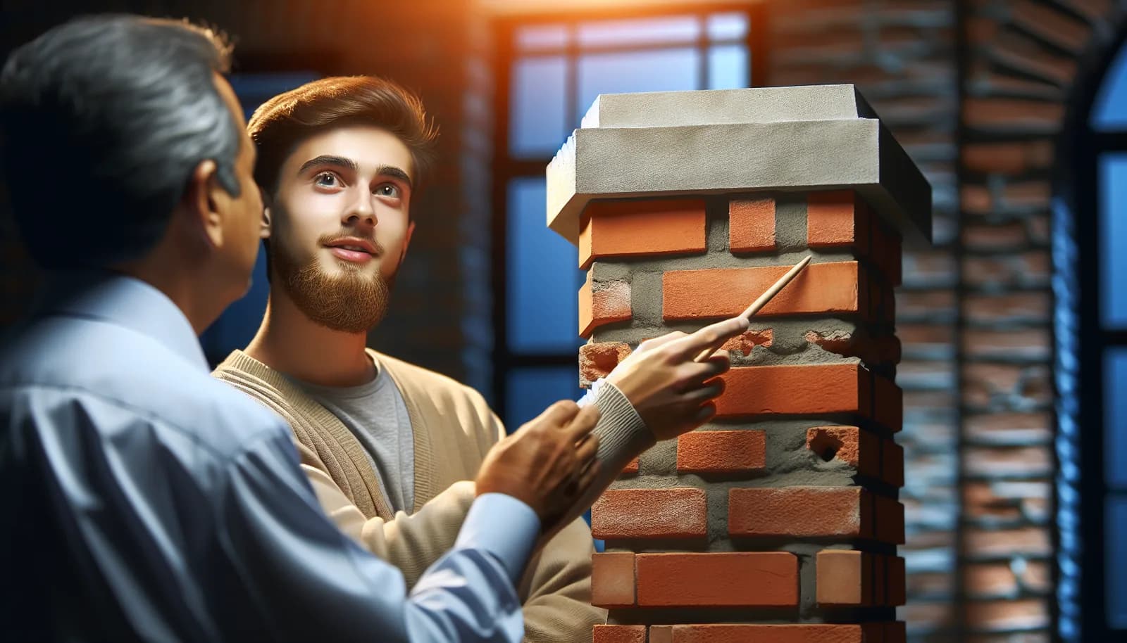 Brick Repair for Ocean Ridge Chimneys