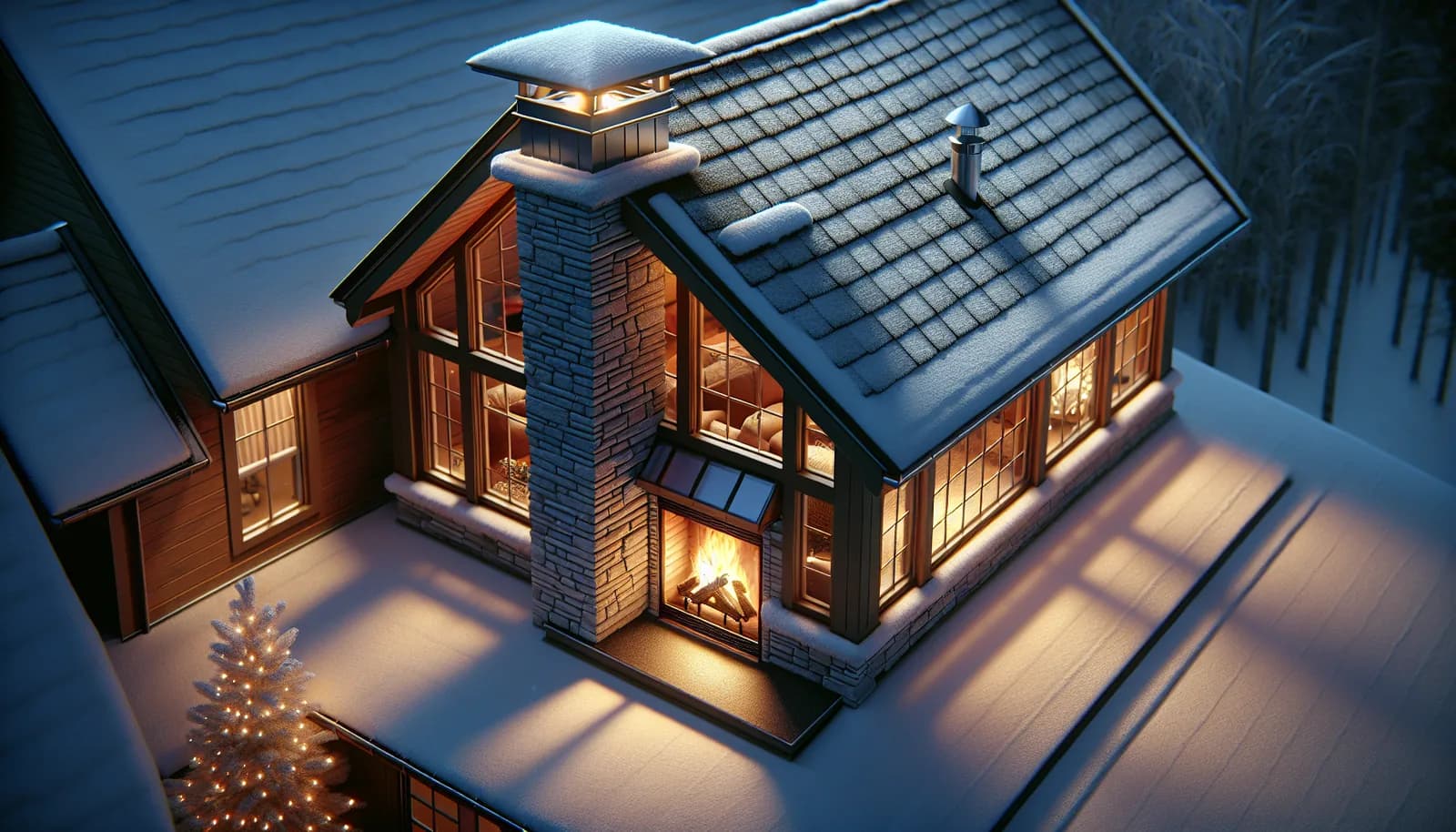 Chimney Flashing Repair for Astatula Roofs
