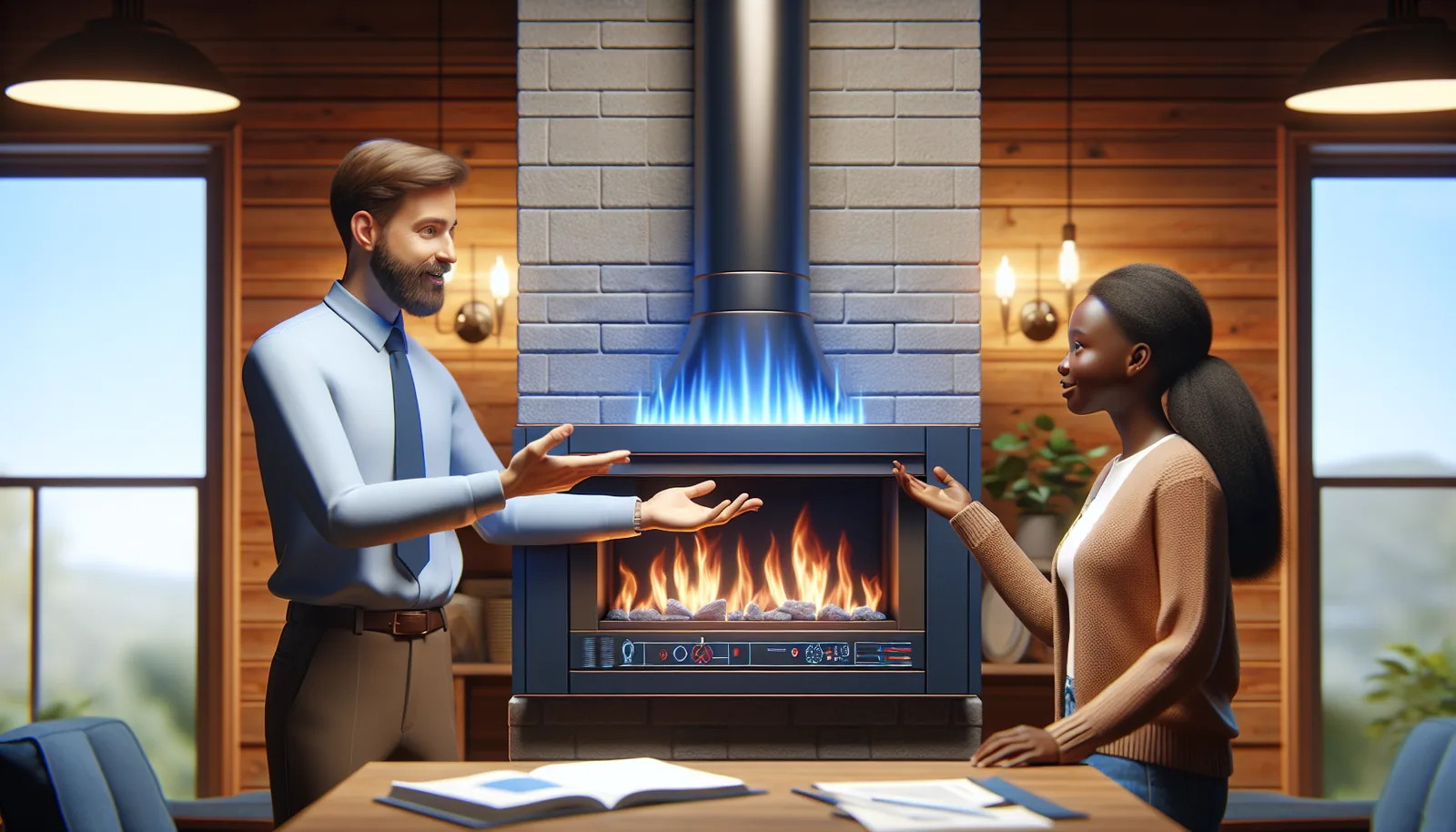 Gas vs Wood Fireplaces: A Guide for Edgewater Residents