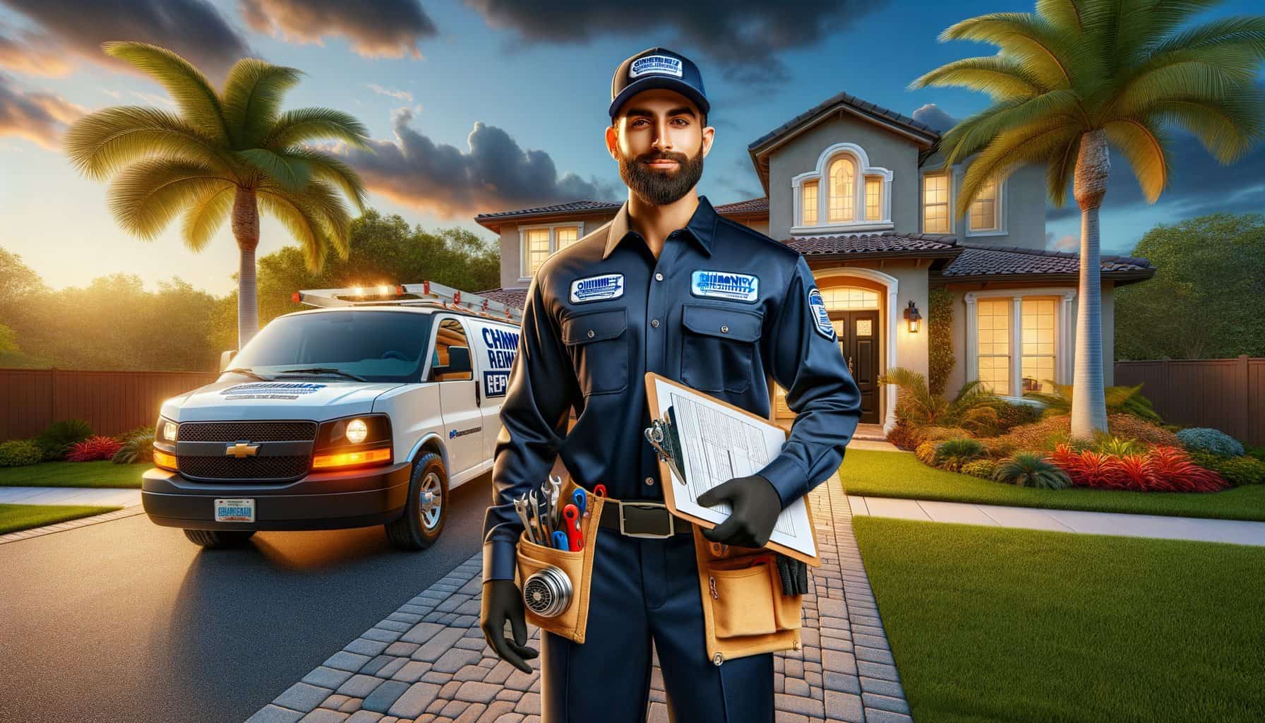 Chimney and fireplace services in West Palm Beach