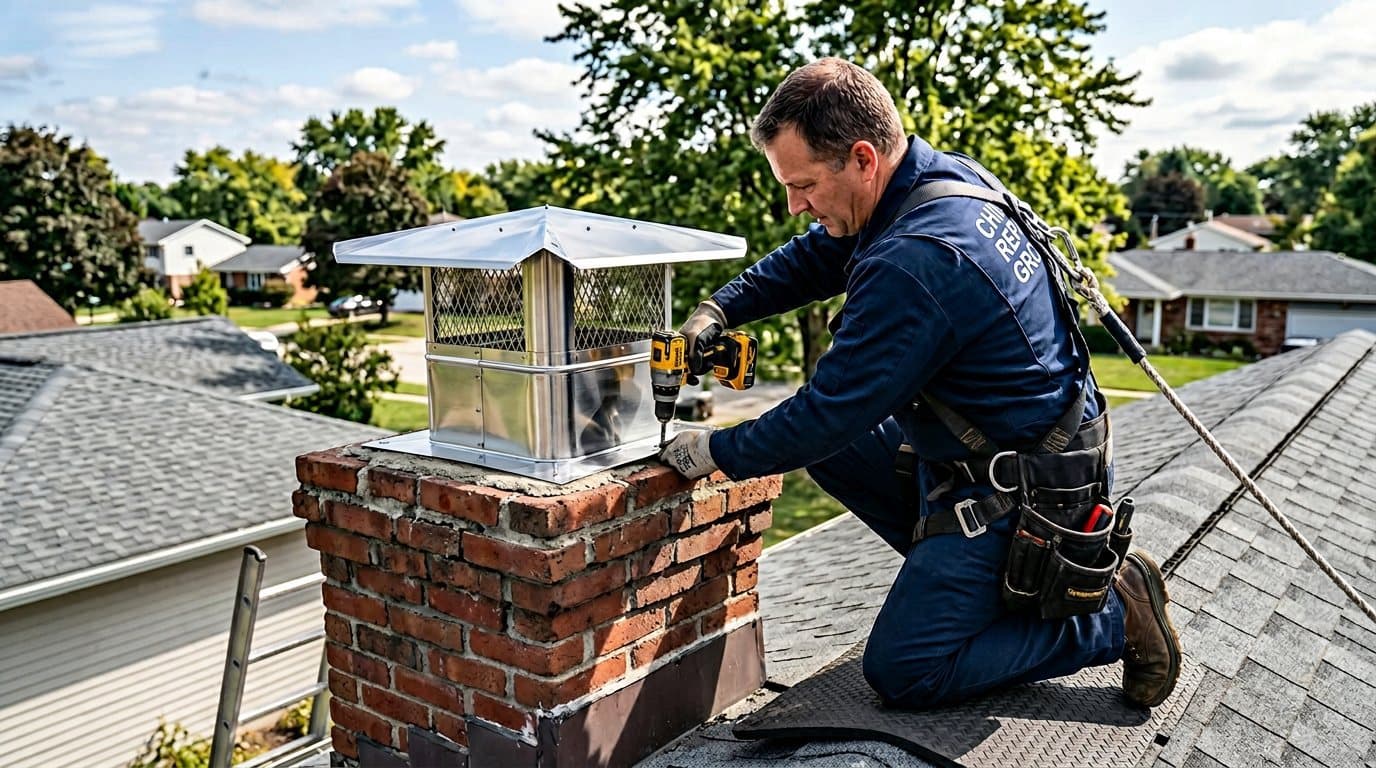 Chimney Cap Replacement in St. Lucie Village